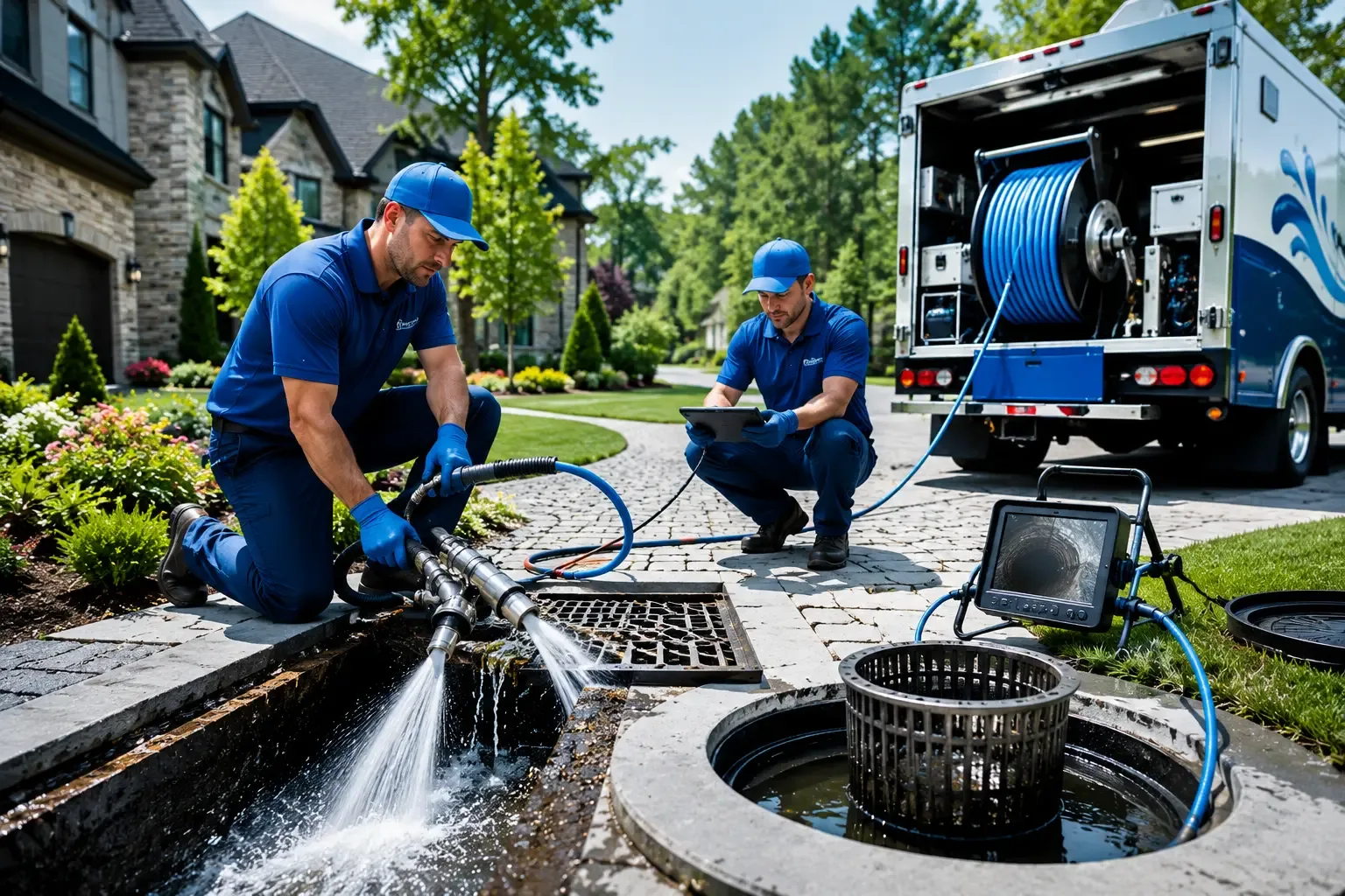 Local outdoor drain cleaning professionals in Randolph, VT